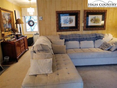Much of the furniture stays with the home includin