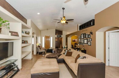 Family Room w/ Door to Master Bedroom