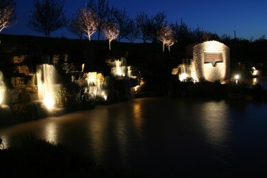 Copperstone Night Entrance