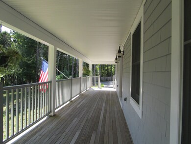 2 Covered front porch on front of house