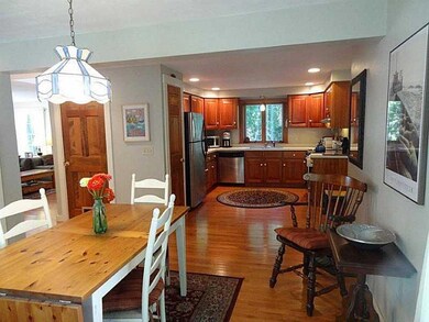 Dining Room. Beautiful new wood...