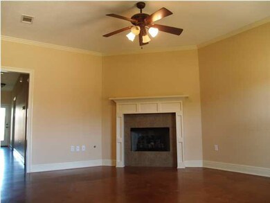 Living Room Featuring Gas Fireplace