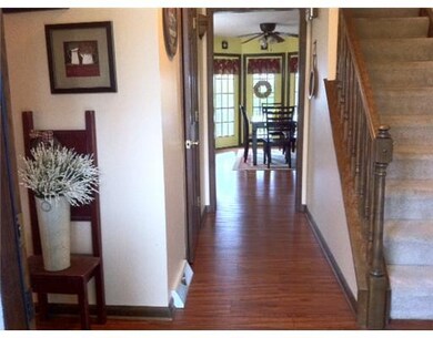 Entry/Foyer. Welcoming entry from covered brick fr