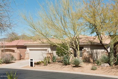 7456 E Soaring Eagle Way- Front w Mtn