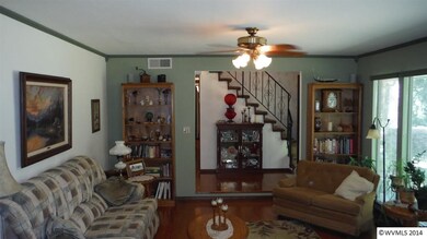 Sunken Living Room - Casa Blanca Fans, Custom Min-