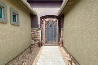 Custom Wrought Iron Security Door