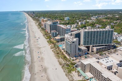 Bird's eye view with a beach view and a water view