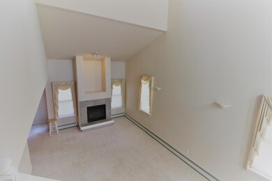 vaulted ceilings give open feel