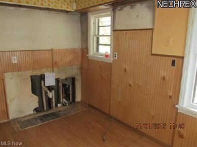 Kitchen was stripped.