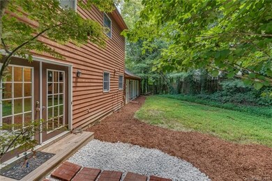 Back of home and yard