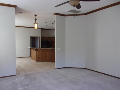 Large carpeted living room
