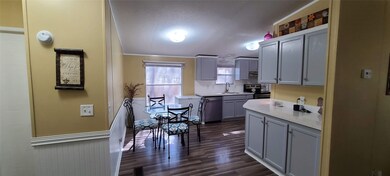 Kitchen from Living room area