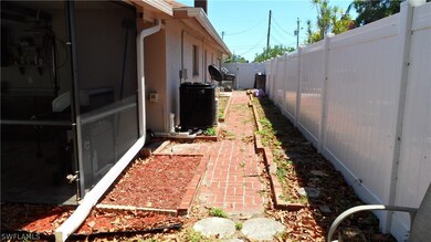 Side yard walkway front to back