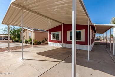 Covered front door
