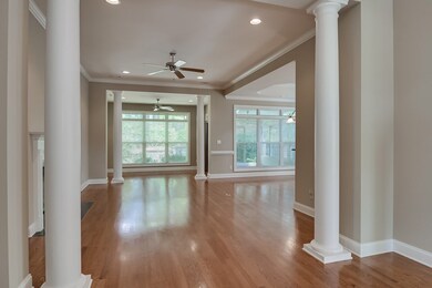 Foyer open to great room