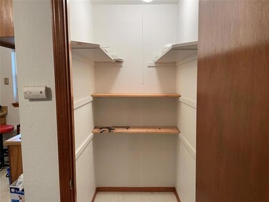 Pantry is  in the kit/eating space in kitchen.