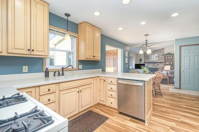 Modern Kitchen with plenty of counter space
