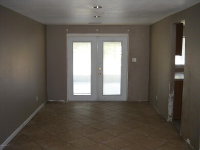 Dining/Living combo w/french doors