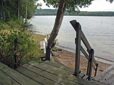 Stairs to sandy beach