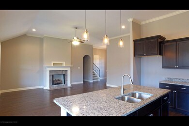 Kitchen open to Great Room
