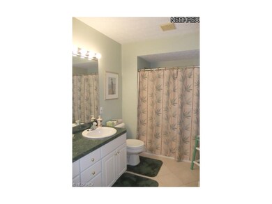 ... a large walk-in closet and private master bath