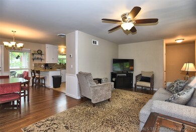 Living Area View to Kitchen