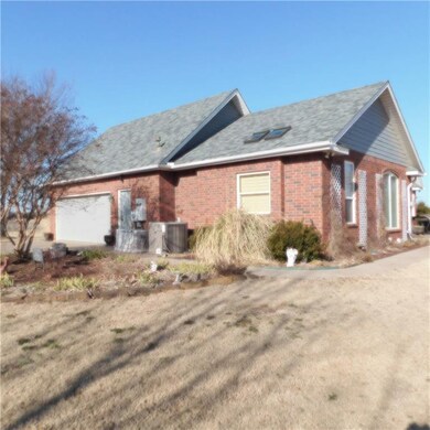 Exterior garage view