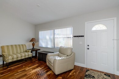 Front door leads into the living room