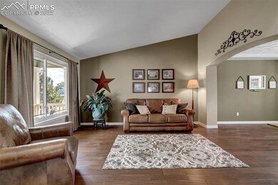 Living Room/vaulted ceiling