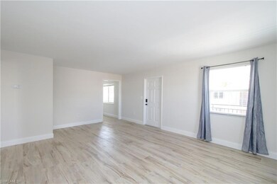 Spare room with light hardwood / wood-style floori
