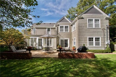 Beautiful exterior with architectural details, pan