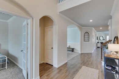 Office with French doors as you enter, currently b