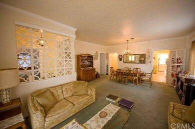 Living room and dining area