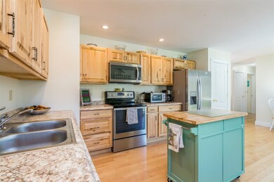 When entering the home from the mudroom/laundry, y