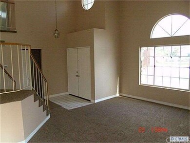 Front door view from living room