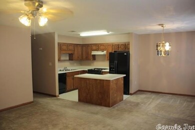Open Kitchen / Living Room Floor plan