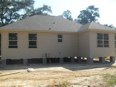 Backyard. Back of house.