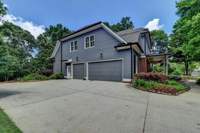 Side entry 3 car garage!
