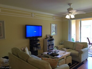 Family/Great Room with crown molding and custom gi