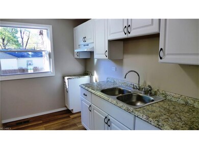 Close up view of kitchen/sink