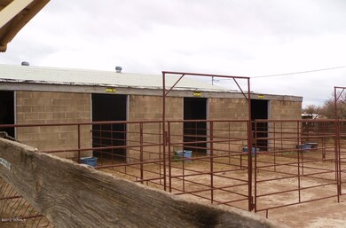 Horse barn