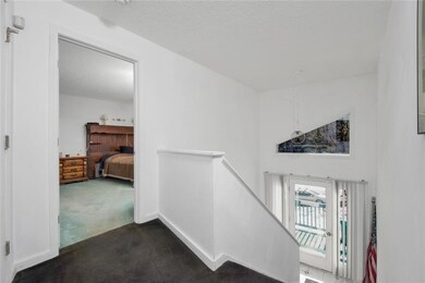 Front entry is split level