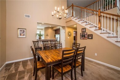 Dining Room and grand staircase