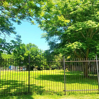 Rear of lot for future Driveway or Garage entrance