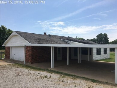 Back covered patio