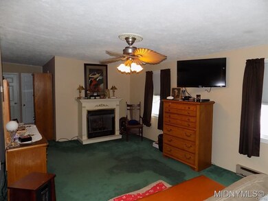 fireplace in master bedroom