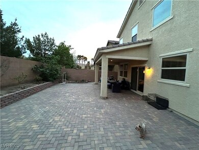 View of patio featuring a fenced backyard