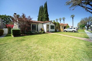 Large front yard