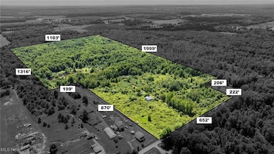 View of property location with property boundaries highlighted