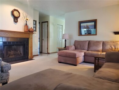 Inviting Formal Living Room w/ gas Fireplace